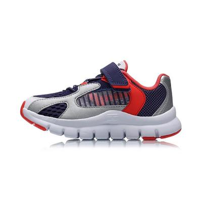Li Ning Kinder Rutschfest Stoßdämpfend Abriebfest Atmungsaktiv Low-Top Laufschuhe Kinderschuhe YKNR072-1