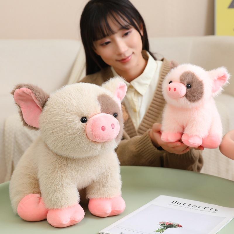 Cute cute little fragrant pig doll plush toy pig doll children sleep soothing rag doll birthday gift