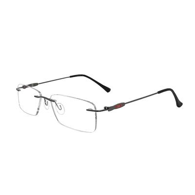 RSINC RimLess frame/eyeglass/Spectacle, Optical, For Men And Women, Gun Grey 51-18-138 (IB-10) M1 6F-6W9F-QT7R