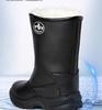 Real Wool Waterproof Winter Boots -40°F, Non-Slip Genuine Leather