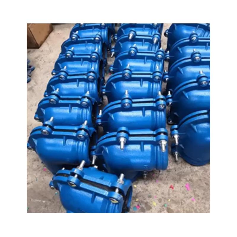XQJNX Ductile Iron Pipe Repair 90-Degree Elbow Clamp