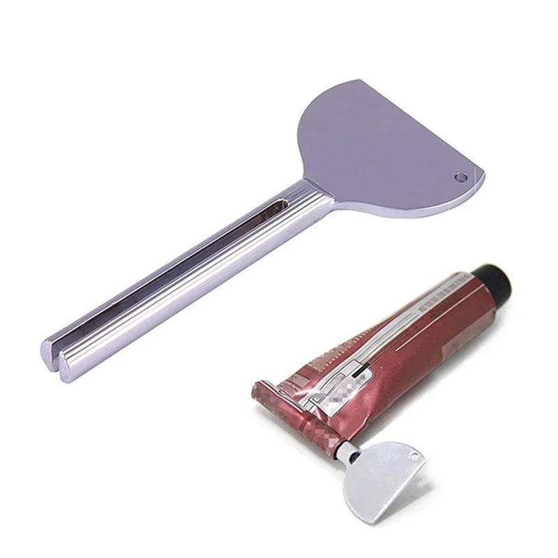 

Portable Metal Roller Dispenser Wringer Tool for Toothpaste Tube, Hair Color Keys Squeezer