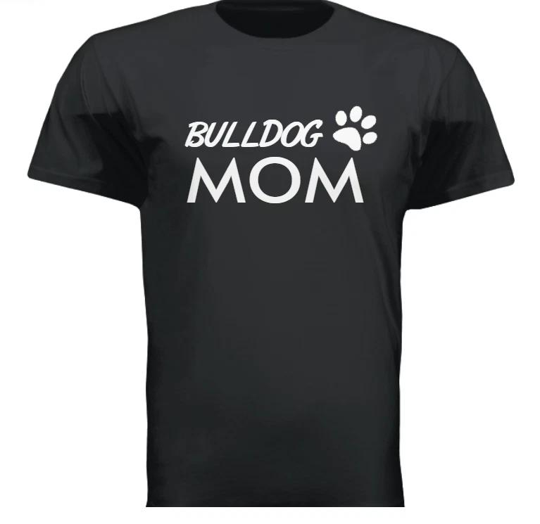 BULLDOG MOM Gift Tee T Shirt DOG PUP SHOW XL
