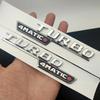 3D Letters CLA 45 S ABS Emblem TURBO 4matic for  Benz AMG Car Fender Trunk C117 C118 CLA45S Sticker Auto Accessories