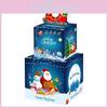 Santa Double Layer Money Box Gift Box For Christmas Celebrations And Surprises