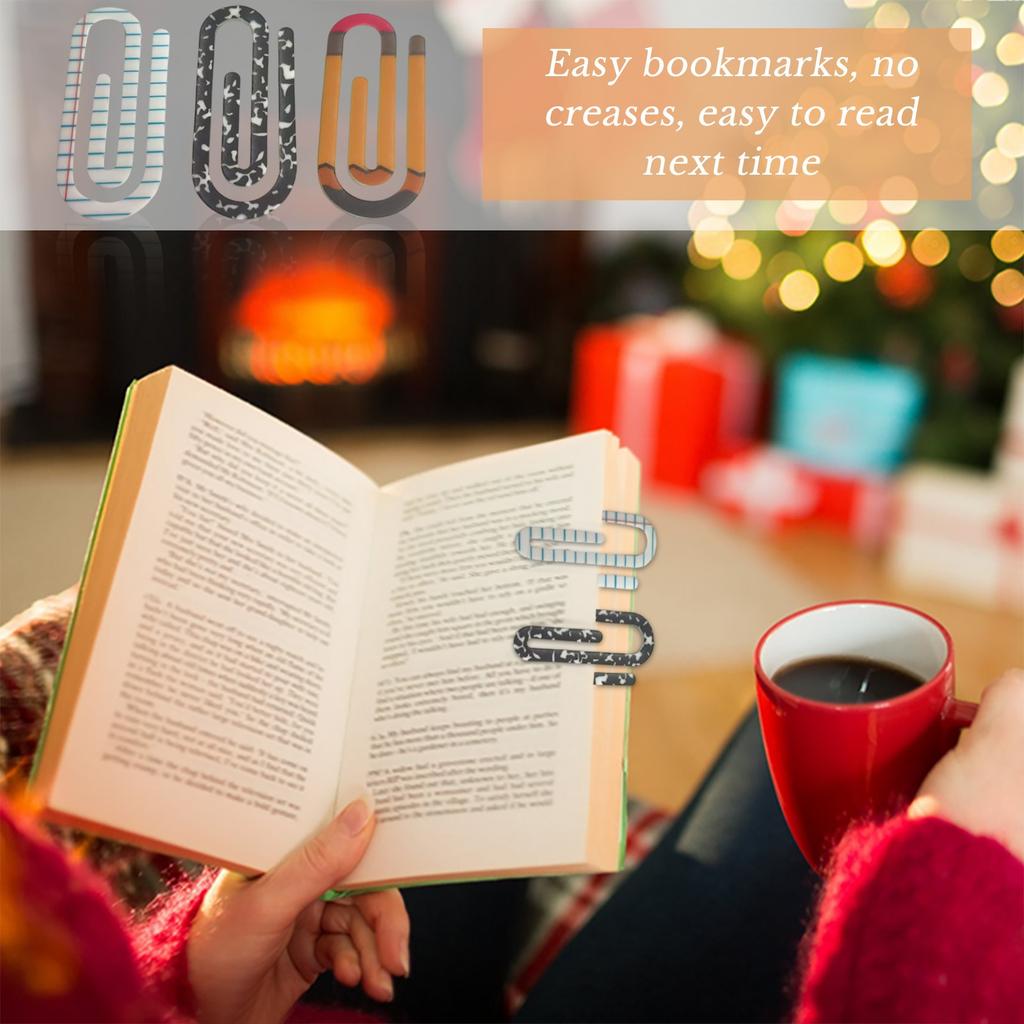 Classroom Theme Creative Bookmarks Paper Clip Bookmarks