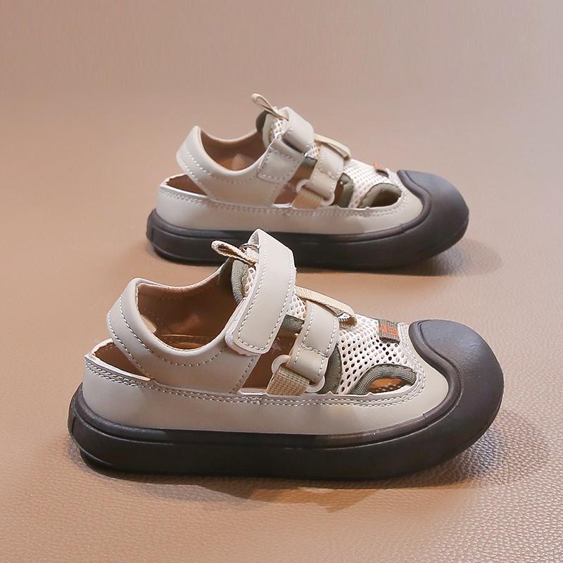 Summer Children's Velcro Hollow Sports Frame Shoes Outdoor Sandals Children's Shoes Beach Shoes Board Shoes