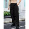 Pantalones de Chándal para Hombre Cintura Elástica Cordón Pierna Recta Bolsillo Pierna Ancha Holgados