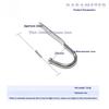 Ceiling Hooks Heavy Duty Iron High Load Bearing Hangers for Kitchen Garage Camping Gear Storage
