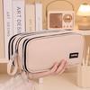 Three-Layer Stationery Box Multi-Functional Stationery Organizer Pencil Bag  Elementary School