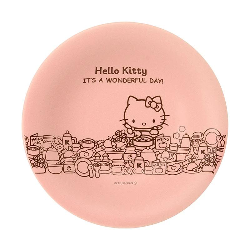 Sanrio Hello Kitty Mino ware medium plate 16cm Japan NEW Sanrio Characters