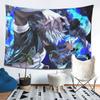My Hero Academia Dabi Anime Manga MHA Blueflame Tapiz Colgante de Pared Estético Decoración del Hogar Tapices Sala de Estar Dormitorio