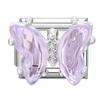 Fashion Cherry Flower Heart Star Dreamy Shiny Zircon Y2K Italian Charm Links Fit 9mm Bracelet Stainless Steel DIY Making Jewelry