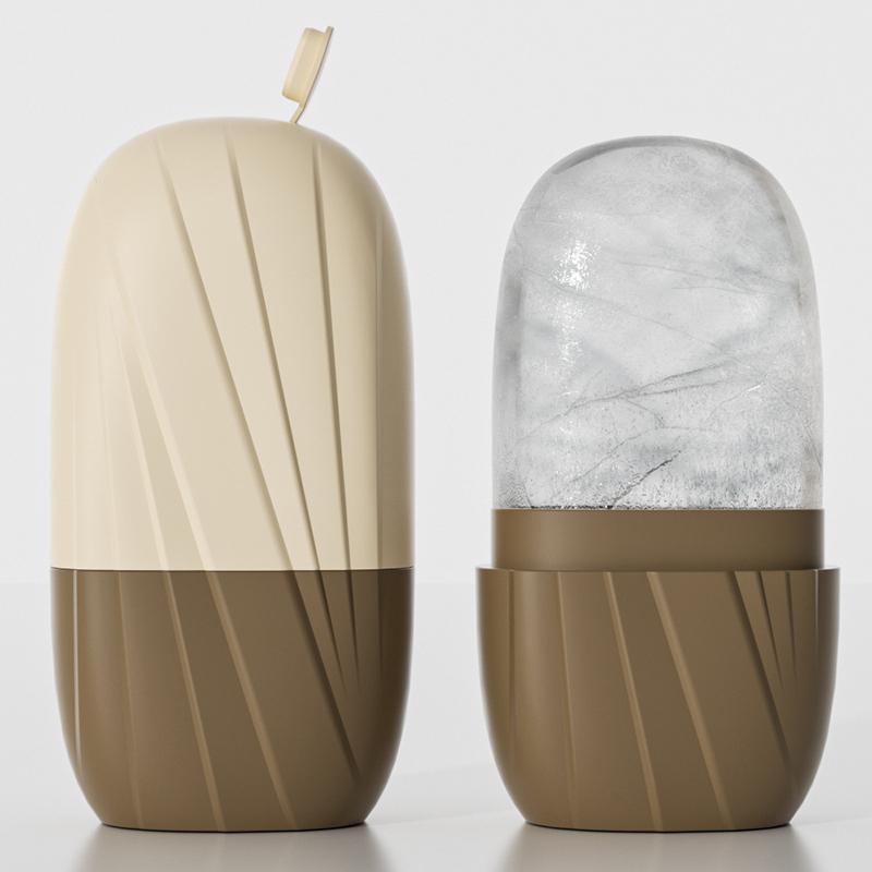 1Pc Facial Beauty Applicator Skin Care Tools Ice Shaving Massage Facial Beauty Silicone Ice Mold