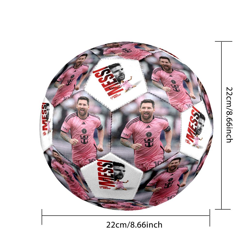 Messi 10 Number Football Soccer Ball Size 5 Football Machinestitched Indooroutdoor Universal Football Unique Gift For Soccer Lovers