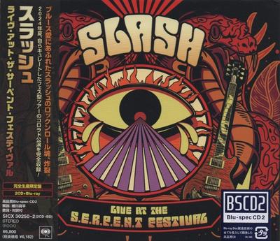 CD SLASH  Live At The S.E.R.P.E.N.T. Festival SICX302502 EAR MUSIC 2025 Japan Obi Rock