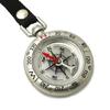 Zincs Alloy Pocket Compasses with Lanyard Keychain Portable Camping Compasses Keychain Navigation Tool Bag Decorations