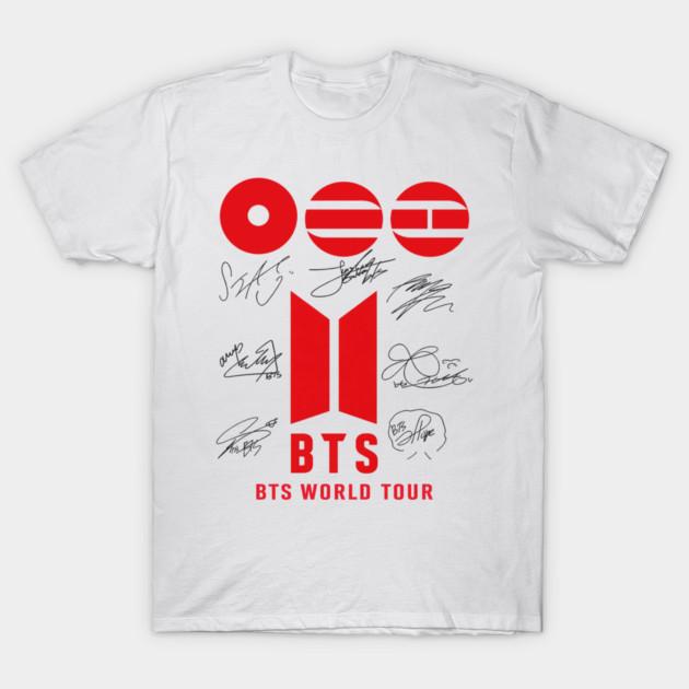 BTS SVĚTOVÉ TURNEÉ 2026 Bts Tričko Dámské Pánské Unisex Ležérní Bavlna Oversized Y2k Krátký Rukáv Vysoká Kvalita Dámské Oblečení