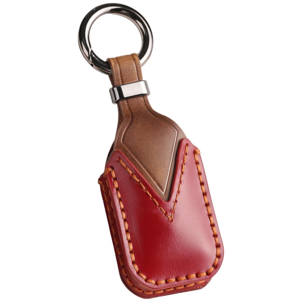 Suzuki Jimny Nodoma JC74W Key Front New Jimny 64 Spacia Custom Key XBEE Genuine Leather Smart Key Custom Dress Up Wine Red 2 [smasol] Cover, End,