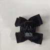 1 Pcs Black Black Bow Tie Grip Clip At the Back of the Head For Women Girls Suitable for Daily Use