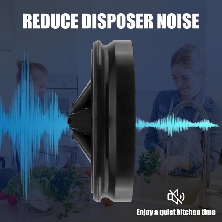 Pair of Rubber Guards Compatible Standard Garbage Disposals Stain Kitchen Sink Protectors