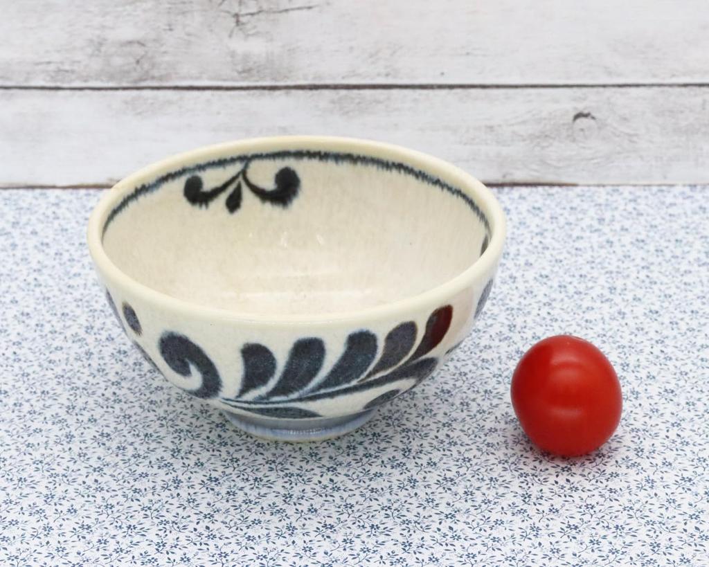 Castle Enterprise [Set of 10 Rice Bowls C] Mino Ware Yachimun Style Tropical Okinawa Tableware