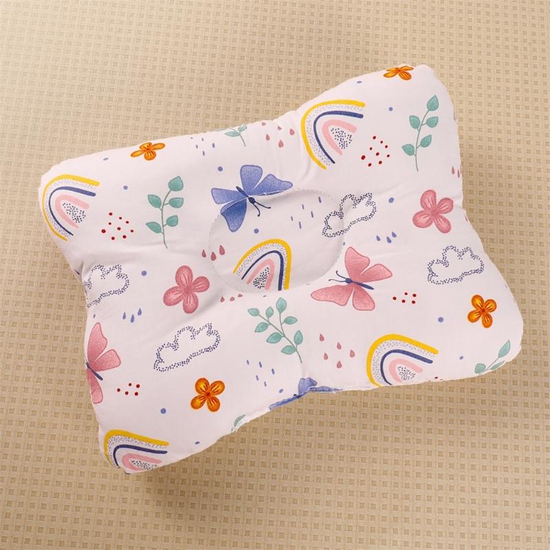 Safe & Supportive Baby Pillow Breathable Newborns Pillow Gentle & Breathable Baby Pillow Lightweight Pillow for Newborns