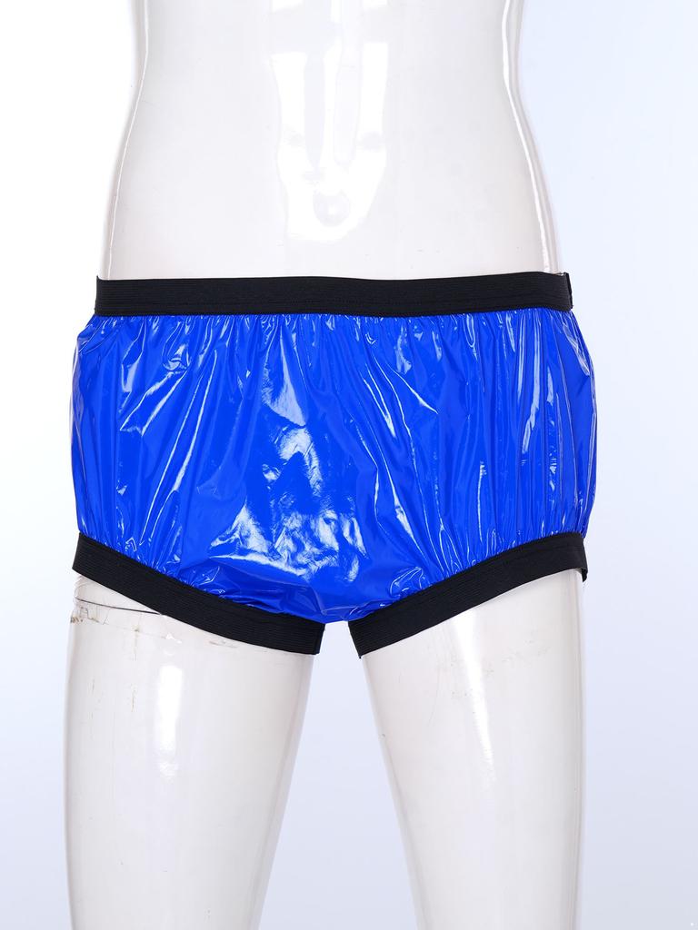 Adults Elastic Bands Waterproof Underwear S-3XL Reusable Washable Diaper Cover Anti-leak Briefs for Elderly Nursing Patients