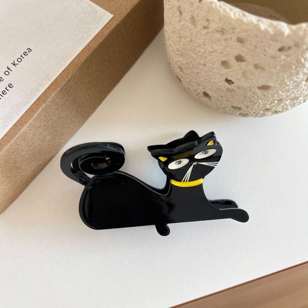 Pet Animal Hair Clip Acetic Acid Shark Clip Fashion Acetate Cat Hair Claw  Daily