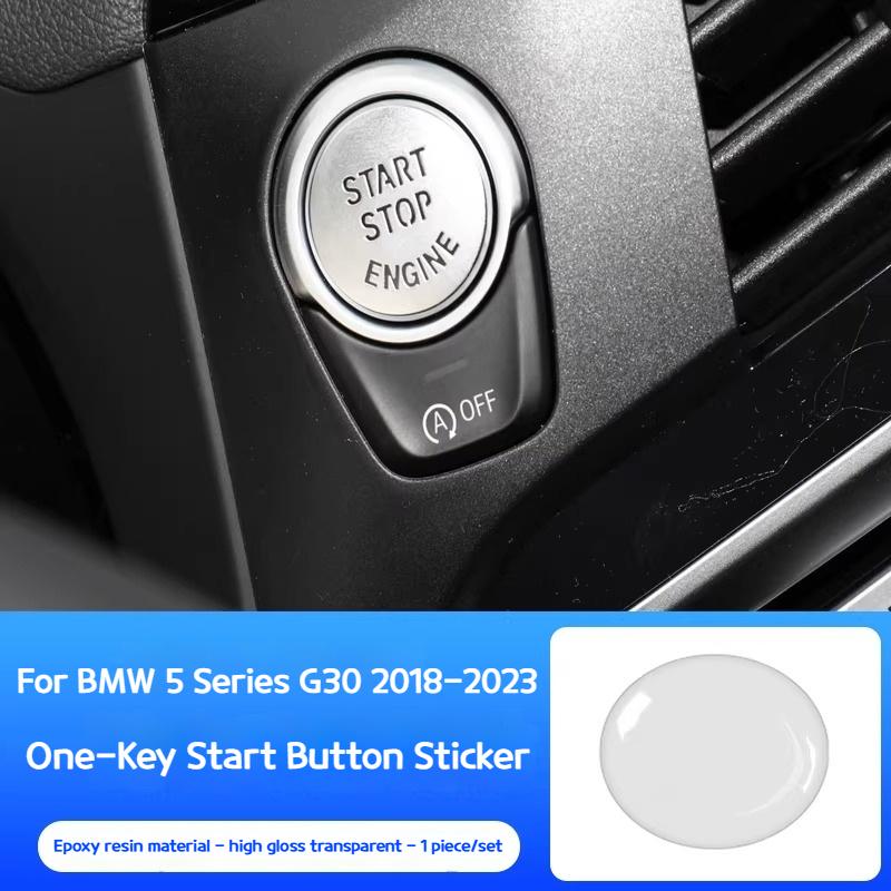 Pour BMW Série 1 5 6 X3 G30 G32 G01 G02 F52 G07 G12 2018-2025Bouton d'activation en un clic pour les accessoires intérieurs protégés par colle