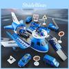 Toy Big Airplane Cars Vehicle Transport Passenger Simulate Plane Fire Truck Gift