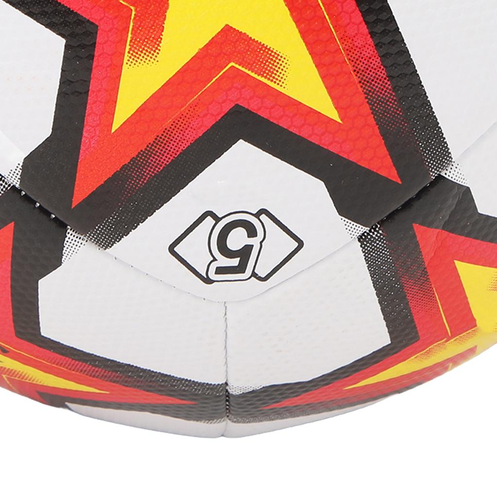 Sports Soccer Balls Size 5 PU Star Pattern Traditional Soccer Balls for Soccer Training Practice
