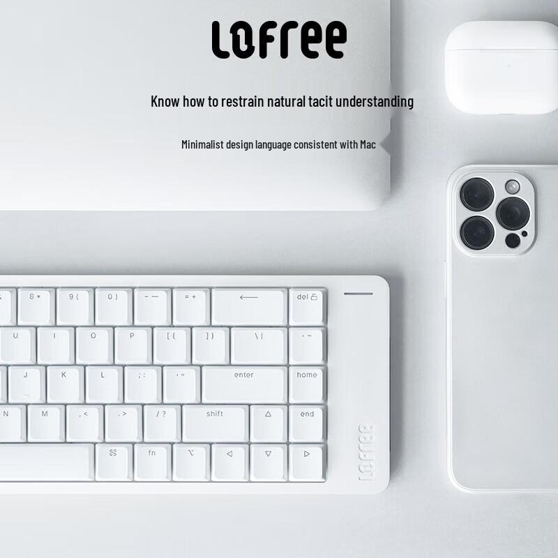 LOFREE FLOW2 Low-Profile 100-Key Mechanical Keyboard