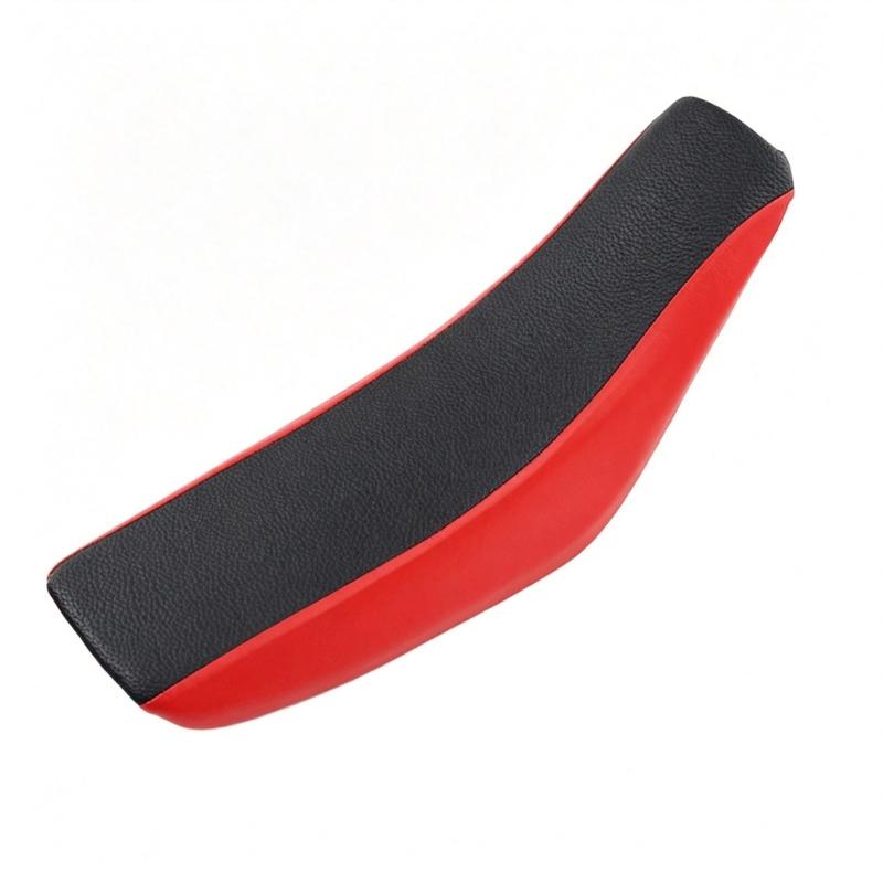 Contoured Motorcycle Seat Pad Replacement for RF50, Formed Seat Design with PU-Look Finish for Steady Road Support Daily Use