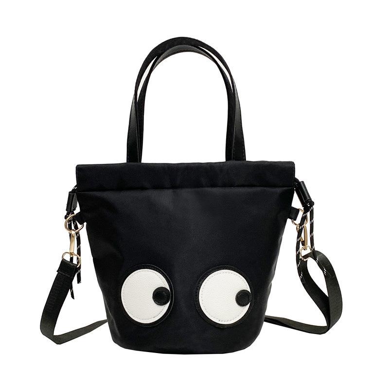 

Cute fashion funny shoulder bag 2025 new versatile casual handbag shopping student class female messenger bag