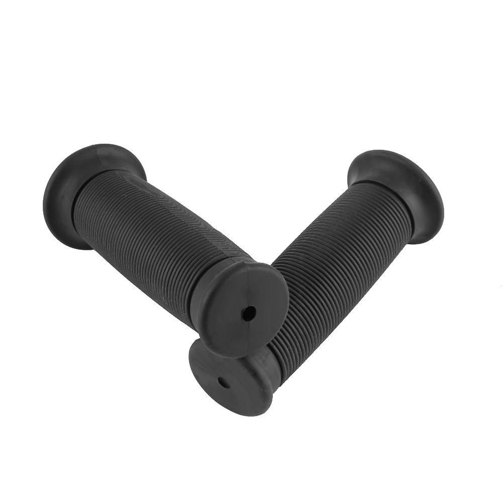 1 Pair of 22mm 25mm Universal Motorcycle Handlebars Vintage Hand Grips Black