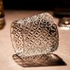 Whiskey Glasses Rotating Whisky Glass with Glass Base 360 Rotate Degrees Crystal Rum Glass for Cocktail Party Drinking 2026 New