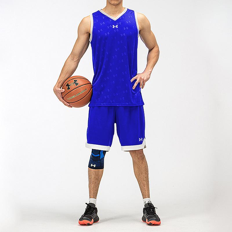 Under Armour Contrast Knit Basketball Casual Shorts Unisex Bottoms Royal-Blue 21500202-400