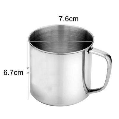 Outdoor Camping Hiking Tea Mug Cup Stainless Steel Coffee Cup Office School Gift Useful