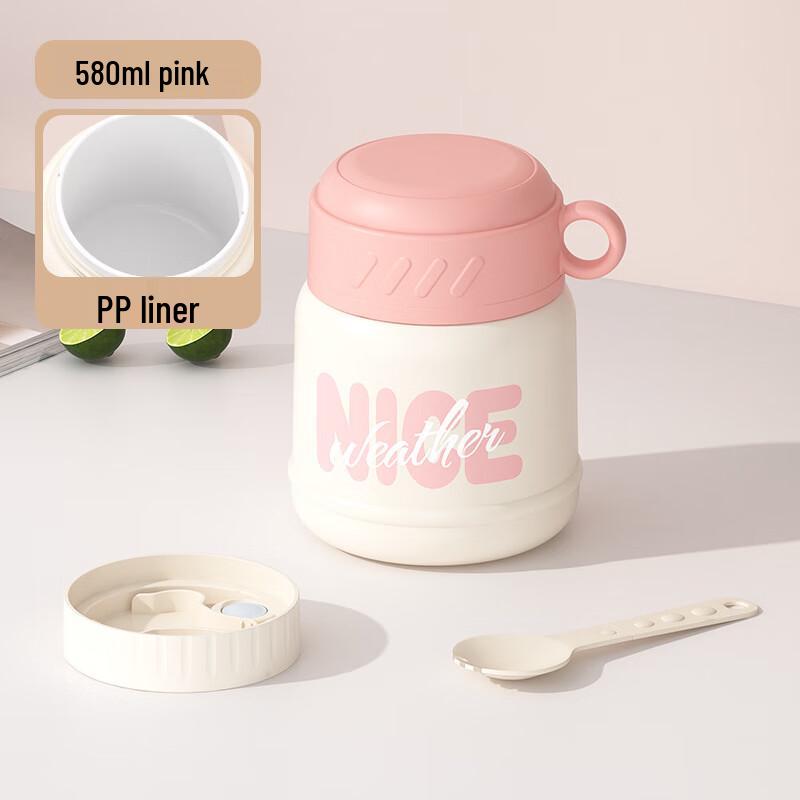 Portable 304 Stainless Steel Lunch Box & Breakfast Cup