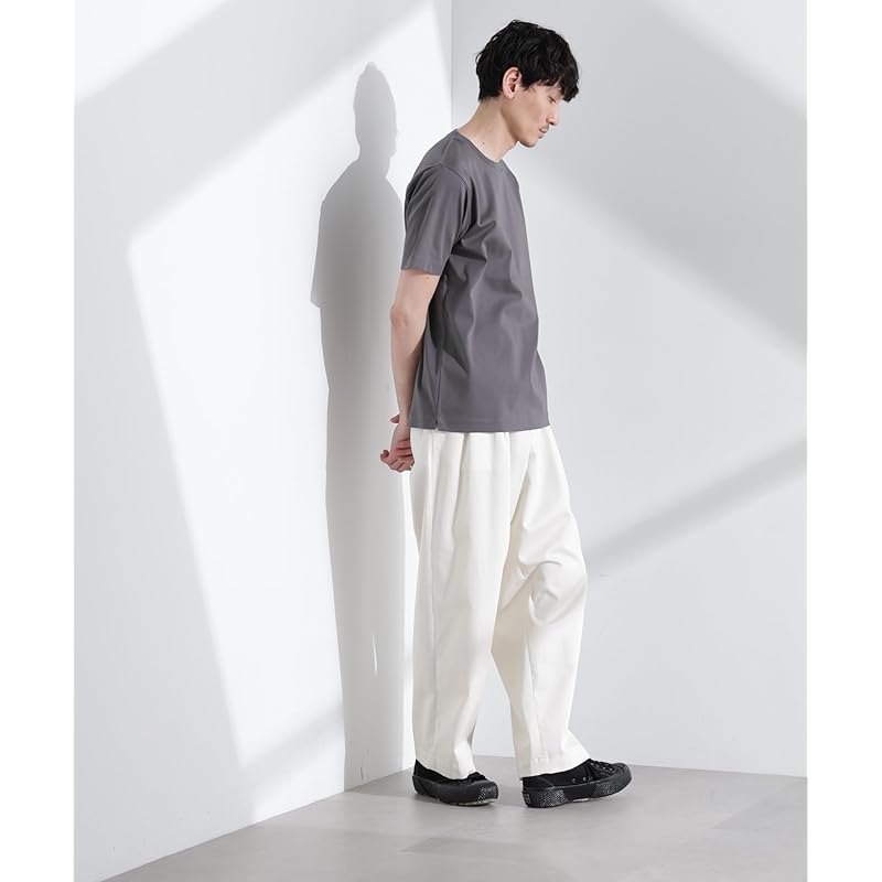 [Nano Universe] Anti-smell Crew Neck T-shirt Short Sleeve Men's L 020 Gray 672-5124202