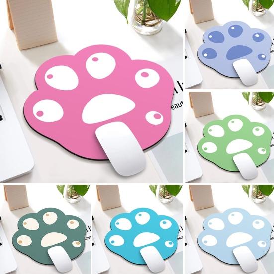 Cute Cartoon Cat Mouse Pad Base Claw Anti-Slip Mat Mousepad Computer Accessory