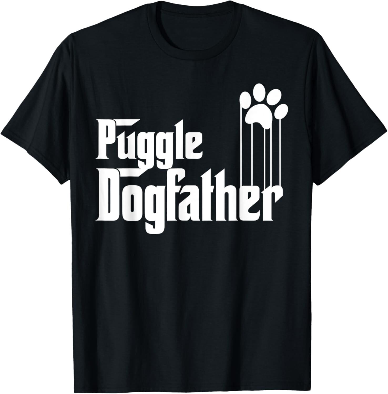 Puggle Dog Dad Gift Tee Unisex T-Shirt S разноцветный