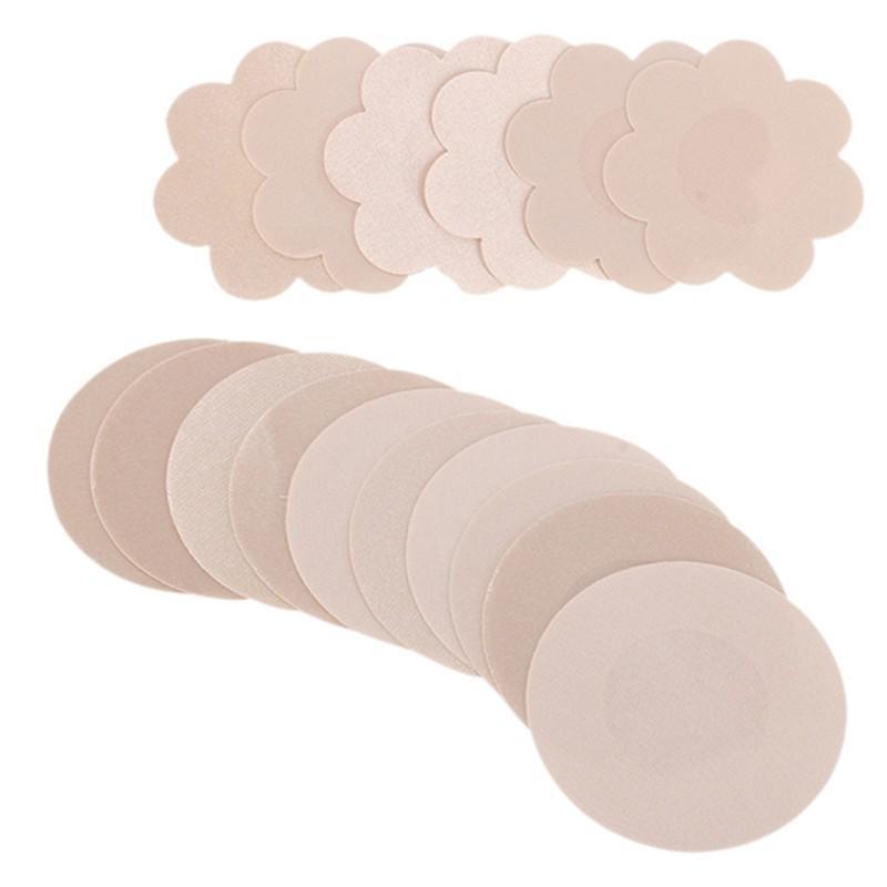 5 Pair Women's Nipple Covers Pads Patches Self Adhesive Wedding Party Dress Disposable Breast Petals
