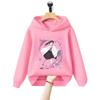 Modisches Kinder Süßes Cartoon Gedrucktes Sweatshirt Lässiger Komfort Hoodie