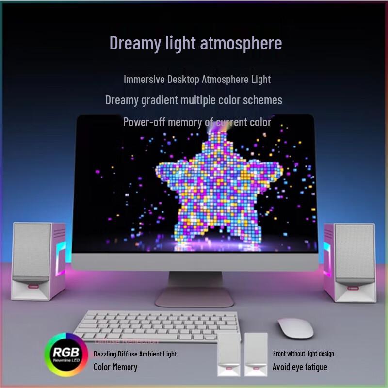 Newman V4 Desktop Bluetooth Gaming Speaker