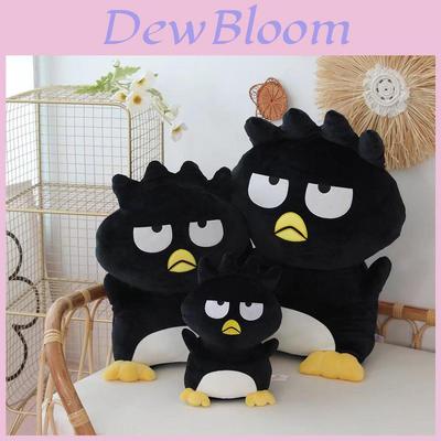 Cartoon Cool Black Penguin Plush Toy With Ultra Soft Short Fur For Kids And Teens