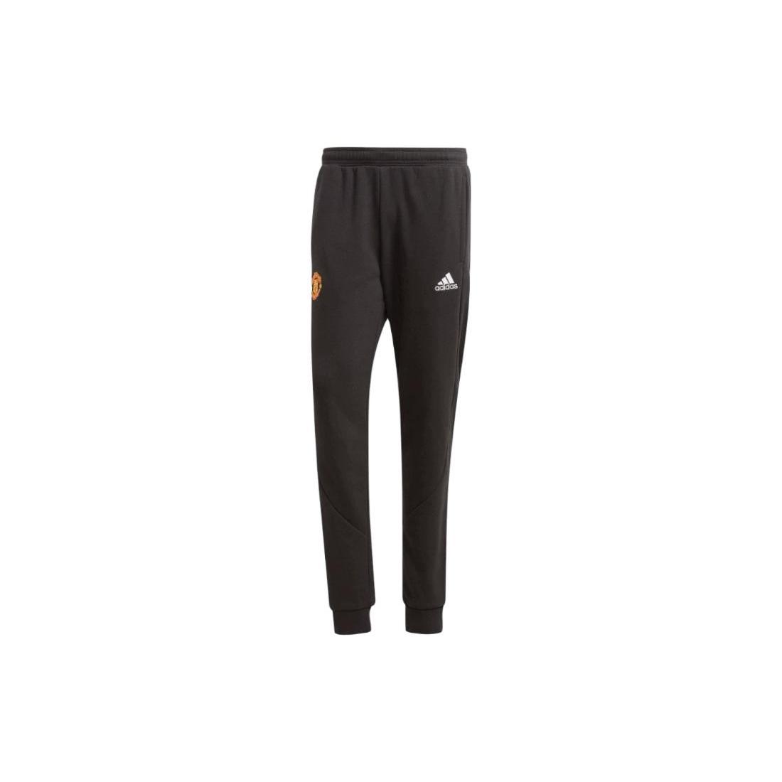 Adidas Манчестер Юнайтед Вязаные брюки-джоггеры Мужские Черный IA8536 XL
