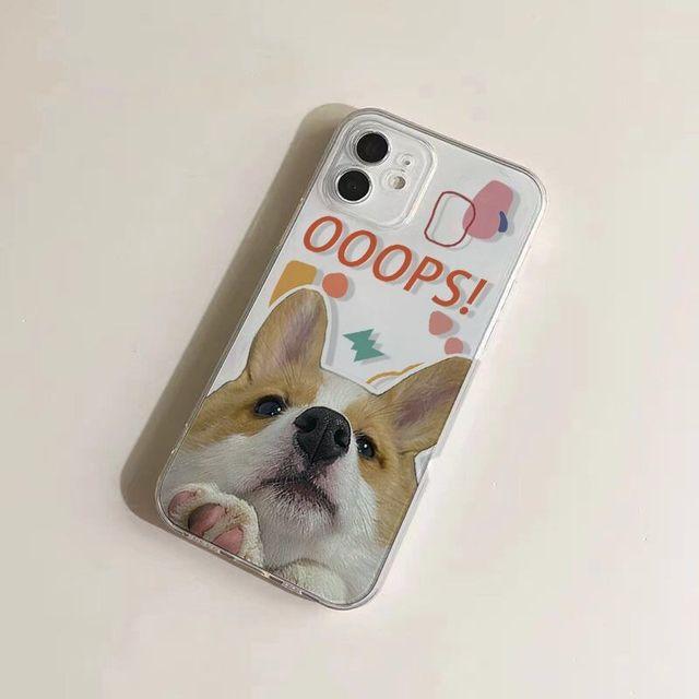 Husă moale pentru telefon, drăguț, pisică, câine, pentru Iphone 14 Pro Max 13 Mini 11 12 Husă din silicon pentru Iphone Xr Xs Max X 7 8 Plus Se2020 6s Se3 6