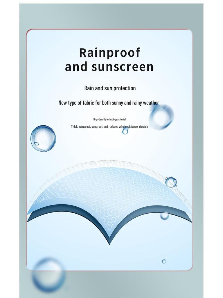 50% Off Mini Portable Capsule Umbrella - Ladies' Gift, Custom Print, Black Glue Sunshade Parasol